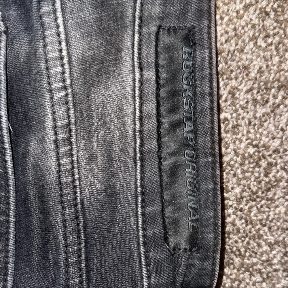 Men's Edgy Black Skinny Jeans